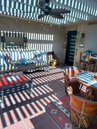 a outdoor space with patio