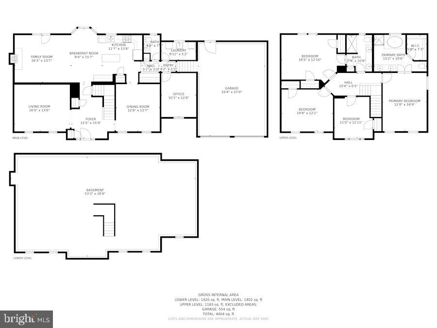 17243 Spates Hill Road Poolesville, MD 20837 - Photo 38 of 38 Floor Plan