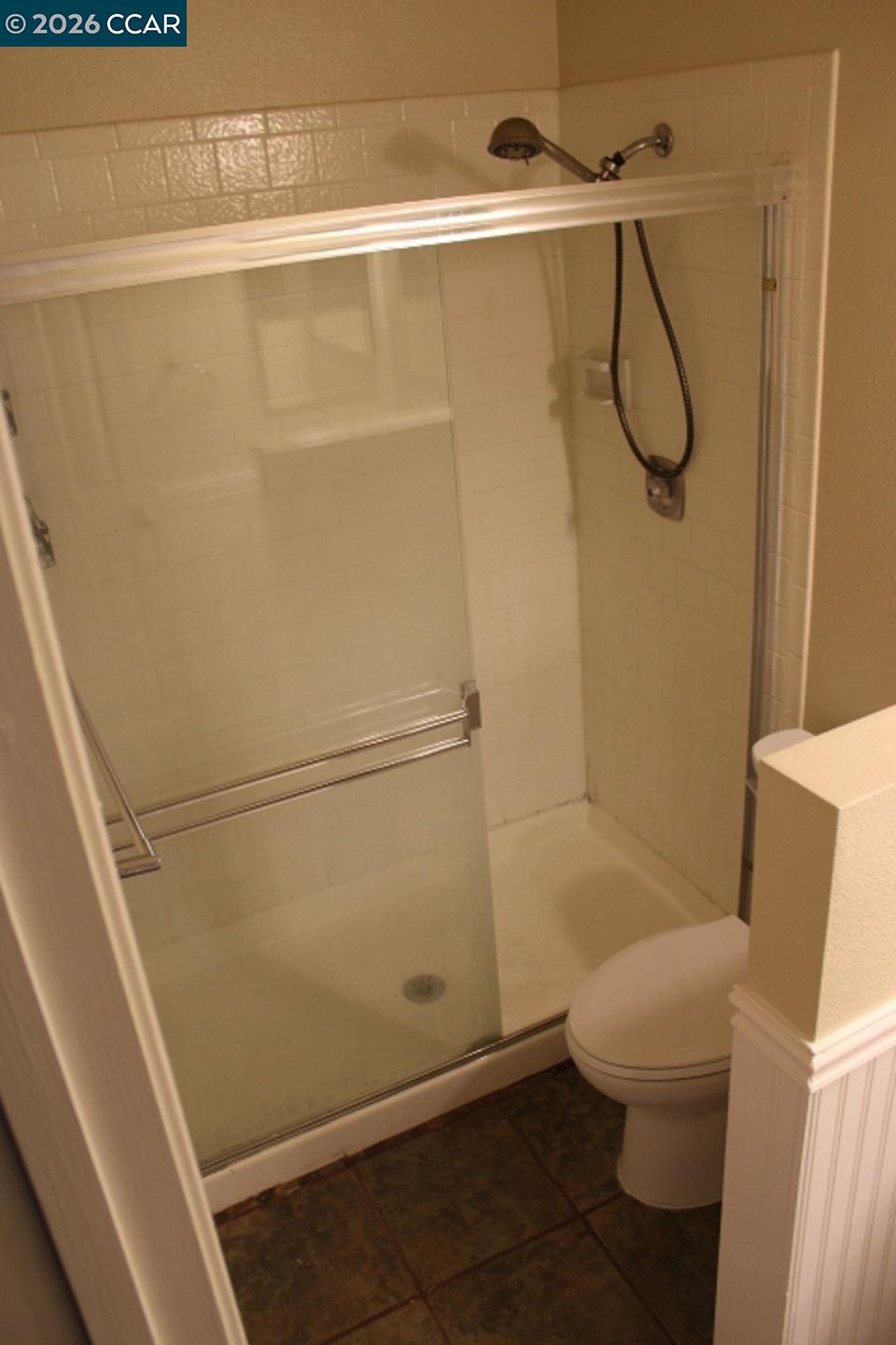 507 Chabre Court El Sobrante, CA 94803 - Photo 21 of 29 a bathroom with a shower and toilet