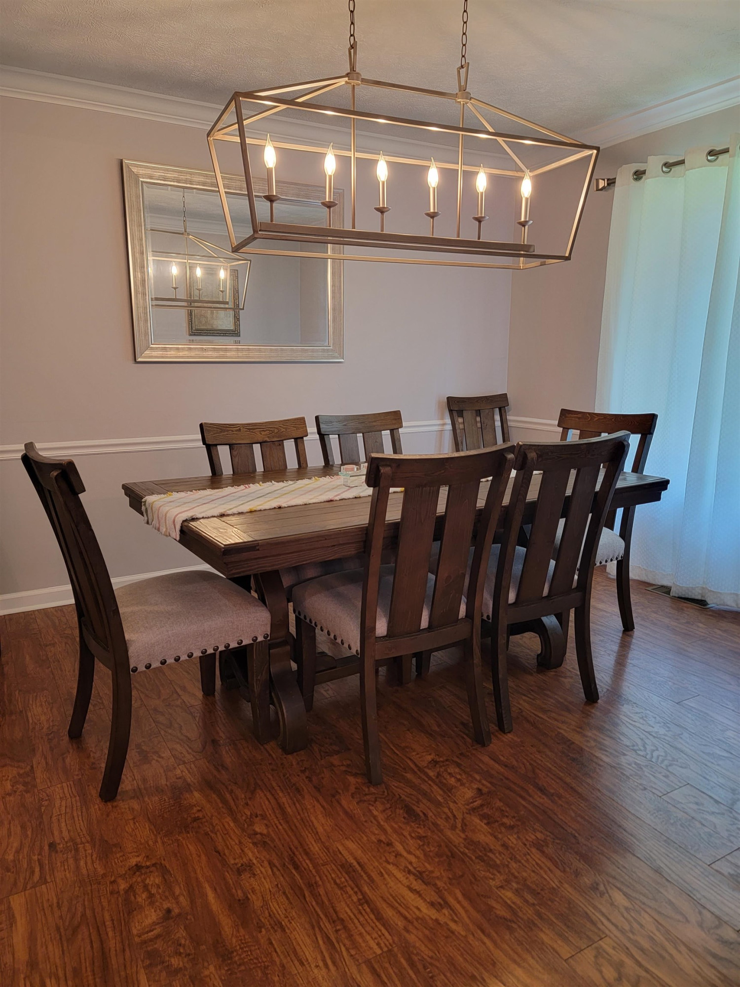 48 Windy Hill Road Jackson, TN 38305 - Photo 7 of 20 a view of a dining room with furniture and wooden floor