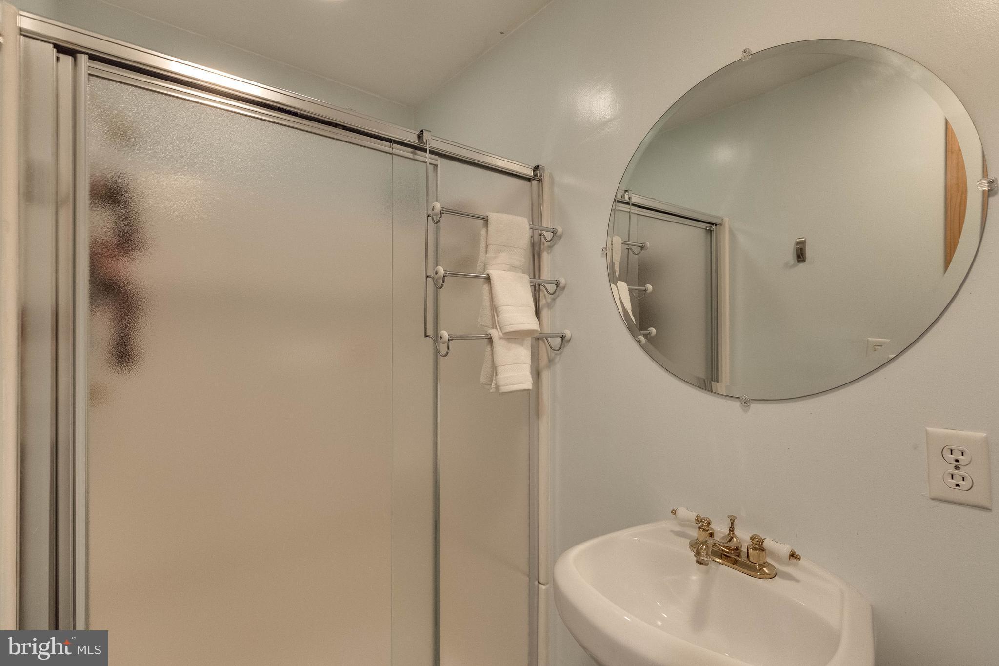 1746 Canal Run Drive Point of Rocks, MD 21777 - Photo 25 of 30 a bathroom with a sink a mirror and a shower