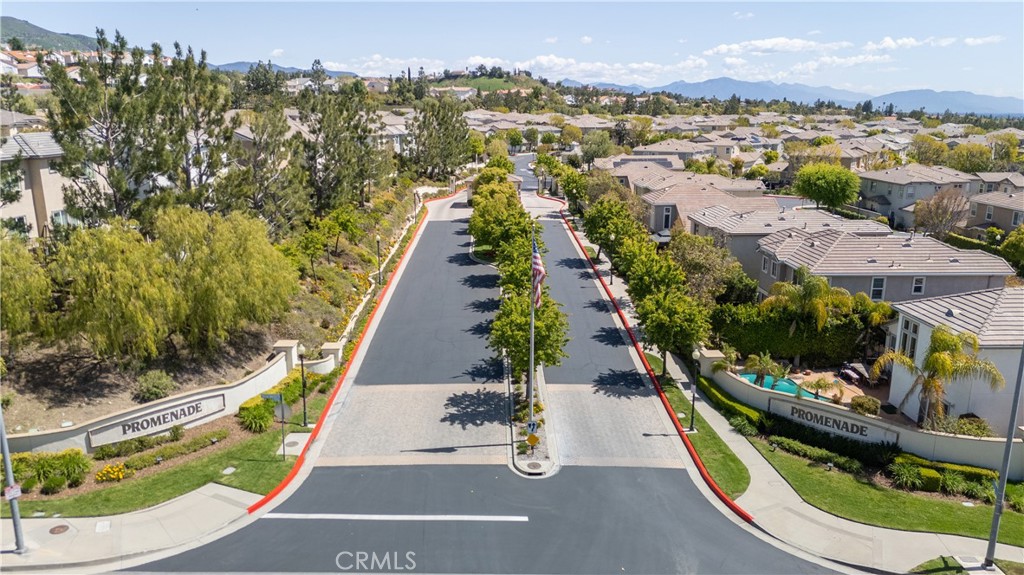 11480 Autumn Glen Court Porter Ranch, CA 91326 - Photo 27 of 38 an aerial view of residential houses with outdoor space