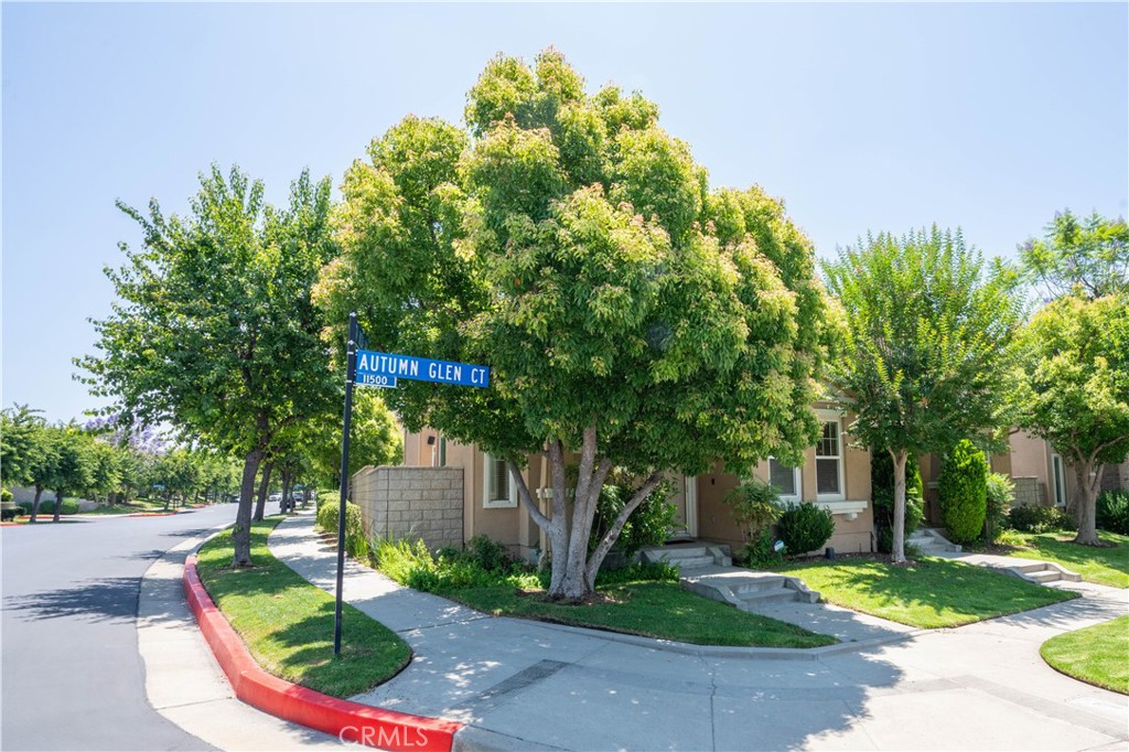 11480 Autumn Glen Court Porter Ranch, CA 91326 - Photo 34 of 38 a sign that is sitting in front of a house