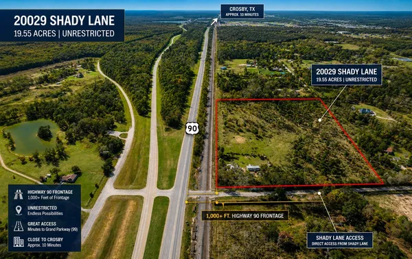 $586,500 | 20029 Shady Lane, Crosby, TX 77532
