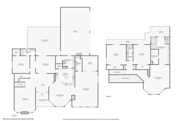 $1,600,000 | 2337 North San Antonio Avenue, Upland, CA 91784