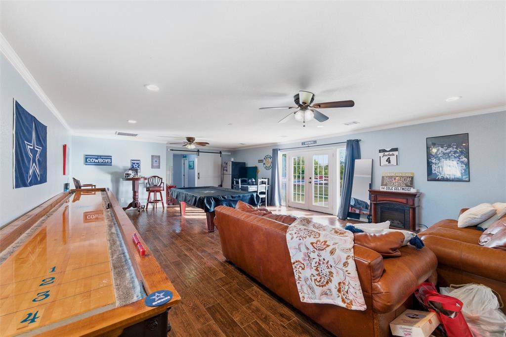 1017 South Nolan River Road Cleburne, TX 76033 - Photo 18 of 40 Shuffleboard and pool tables remain!