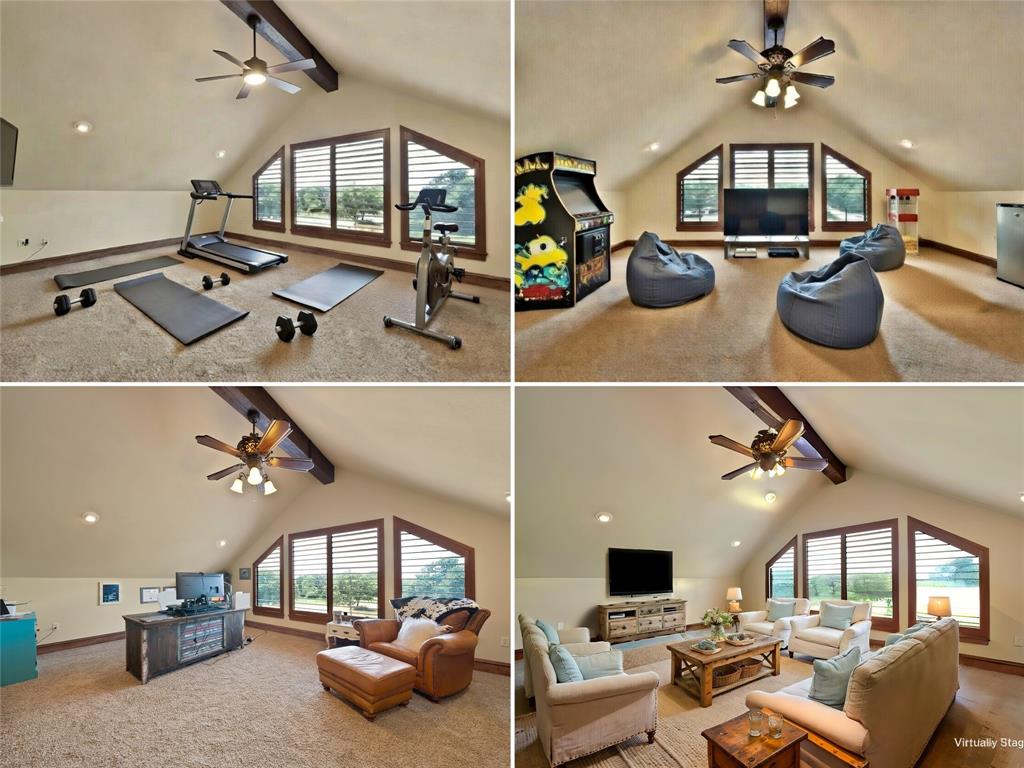 7421 Dawn Avenue Pilot Point, TX 76258 - Photo 19 of 40 a living room with furniture a rug and white walls