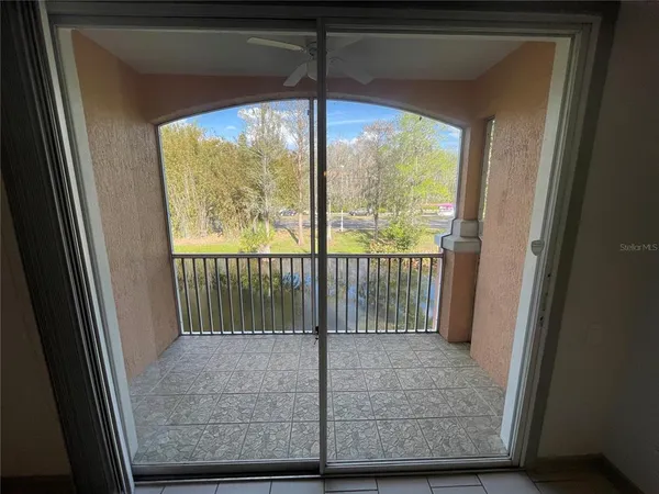 a view of front door