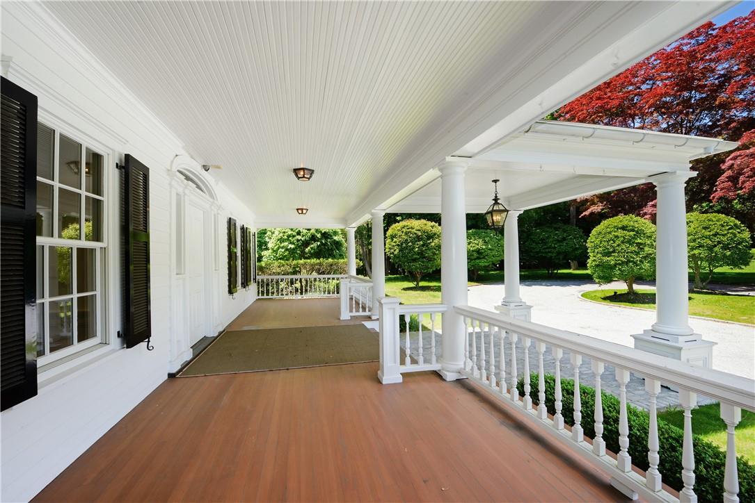 2007 A/b Purchase Street Harrison, NY 10577 - Photo 13 of 50 a view of a porch with furniture and garden
