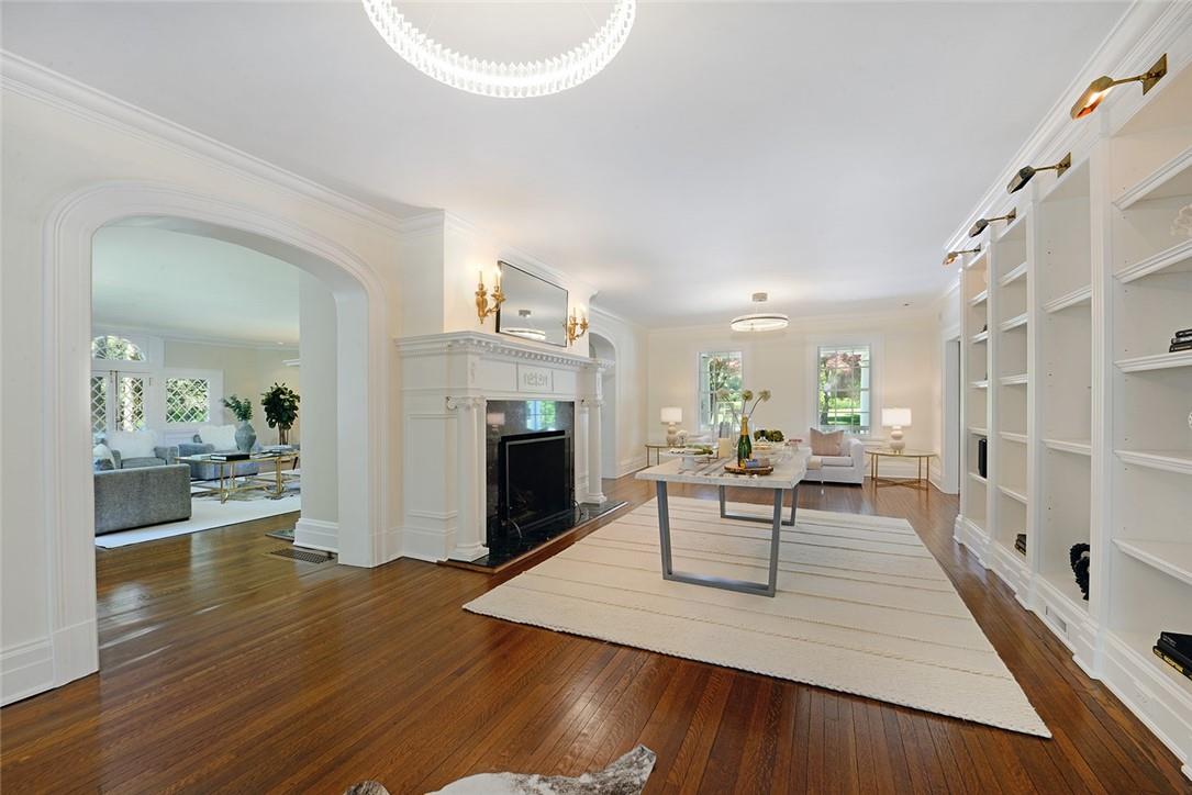 2007 A/b Purchase Street Harrison, NY 10577 - Photo 17 of 50 a living room with furniture and a fireplace