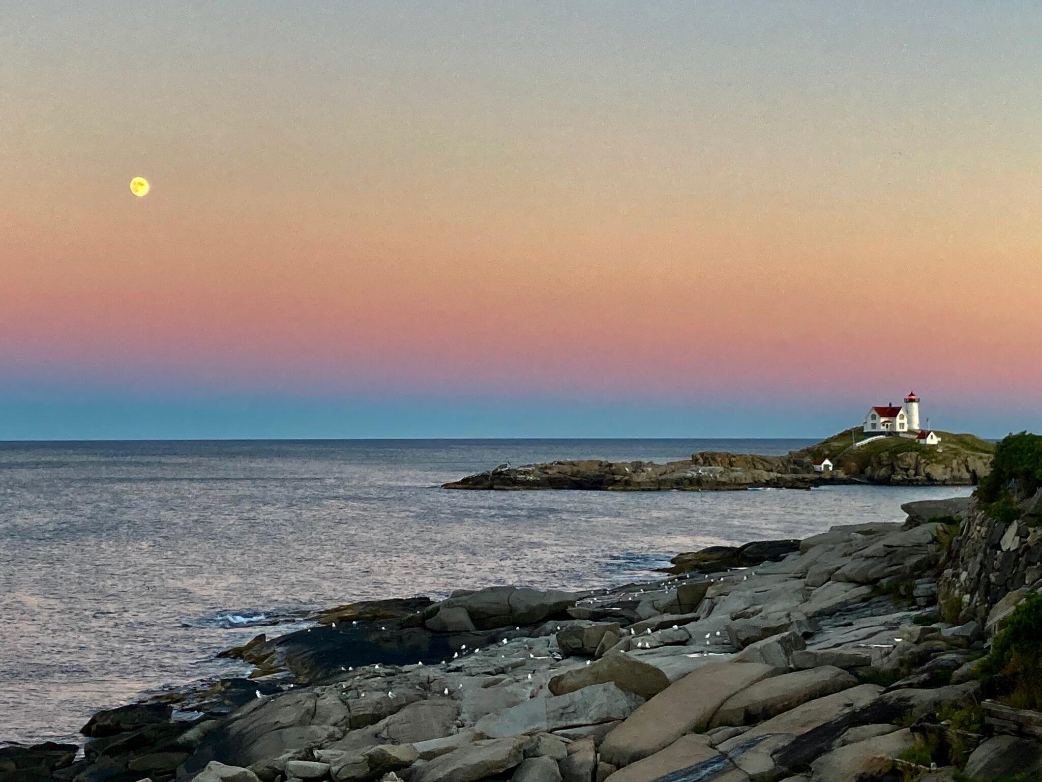 4 Nubble Rocks York, ME 03909 - Photo 53 of 54 Nubble moon