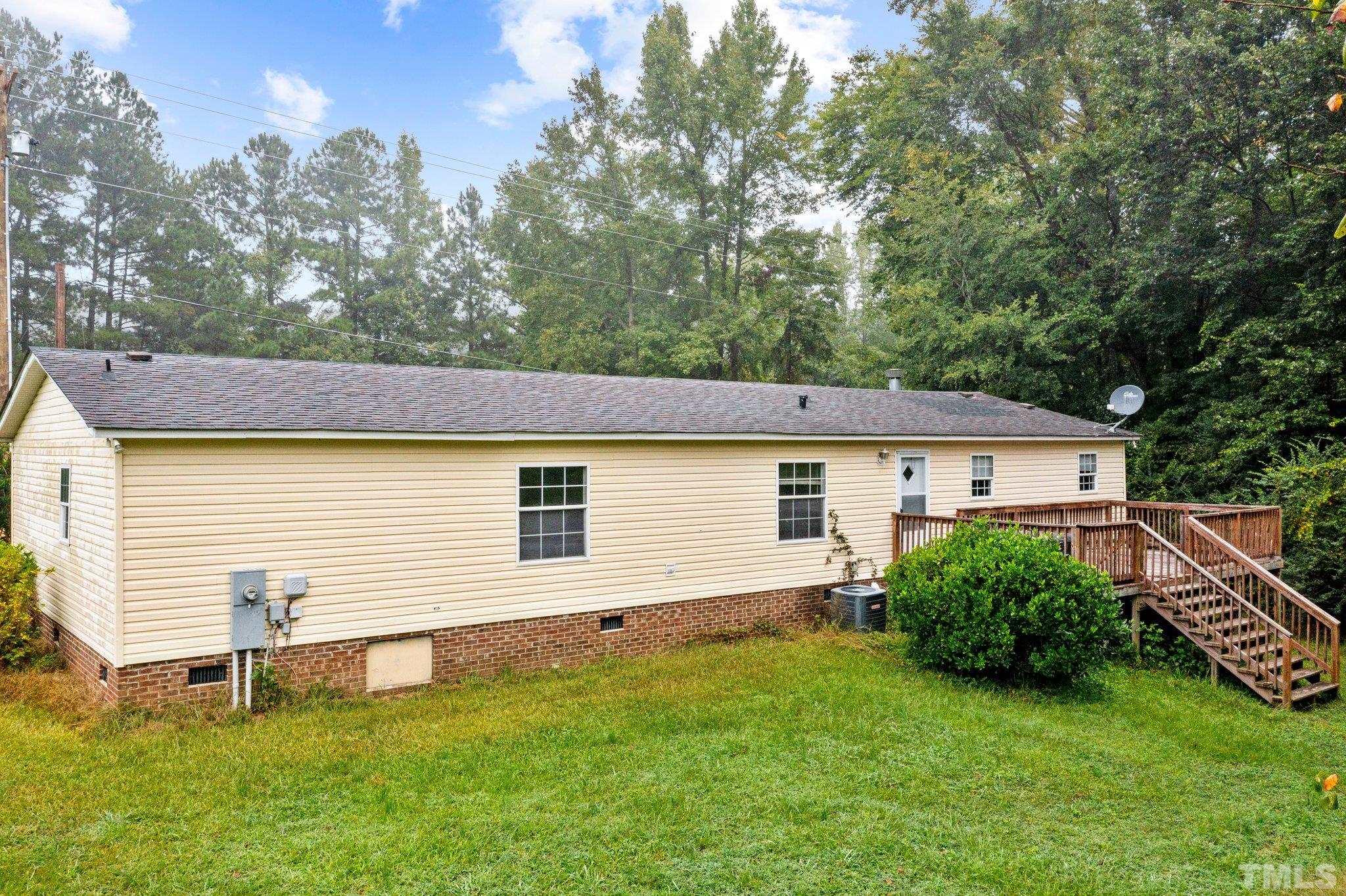 9617 Jernigan Road Spring Hope, NC 27882 - Photo 10 of 41 a view of backyard of house with green space