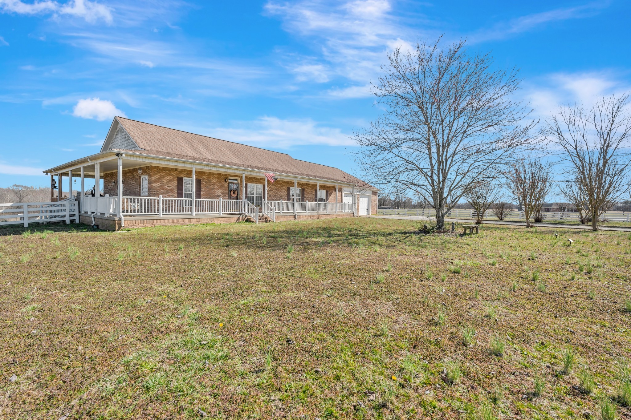 a view of house with outdoor space