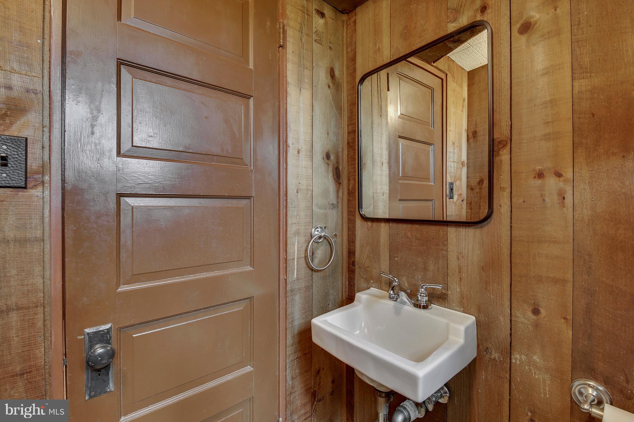 305 Wayne Place Silver Spring, MD 20910 - Photo 21 of 29 a bathroom with a sink a mirror and shower