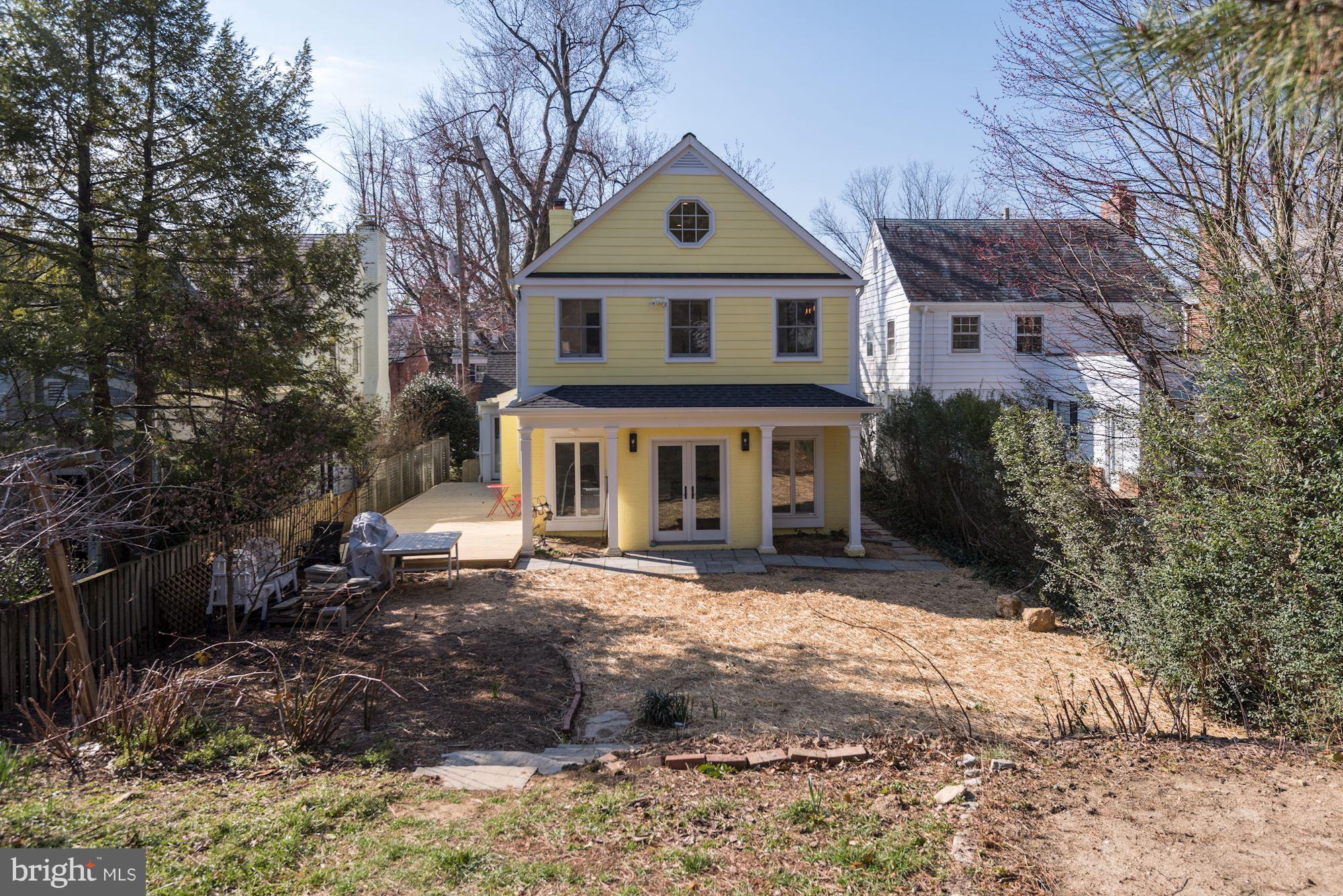 3735 Appleton Street Northwest Washington, DC 20016 - Photo 22 of 22 3735 APPLETON REAR VIEW