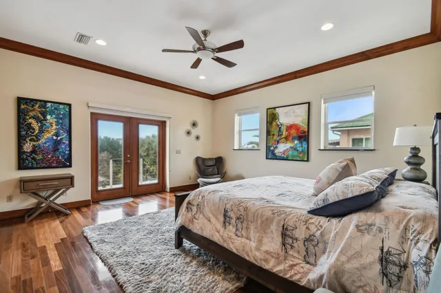 a view of front door with furniture