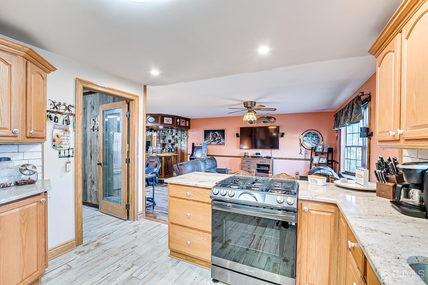 91 South Hill Road Colonia, NJ 07067 - Photo 13 of 46 a kitchen that has a lot of cabinets in it
