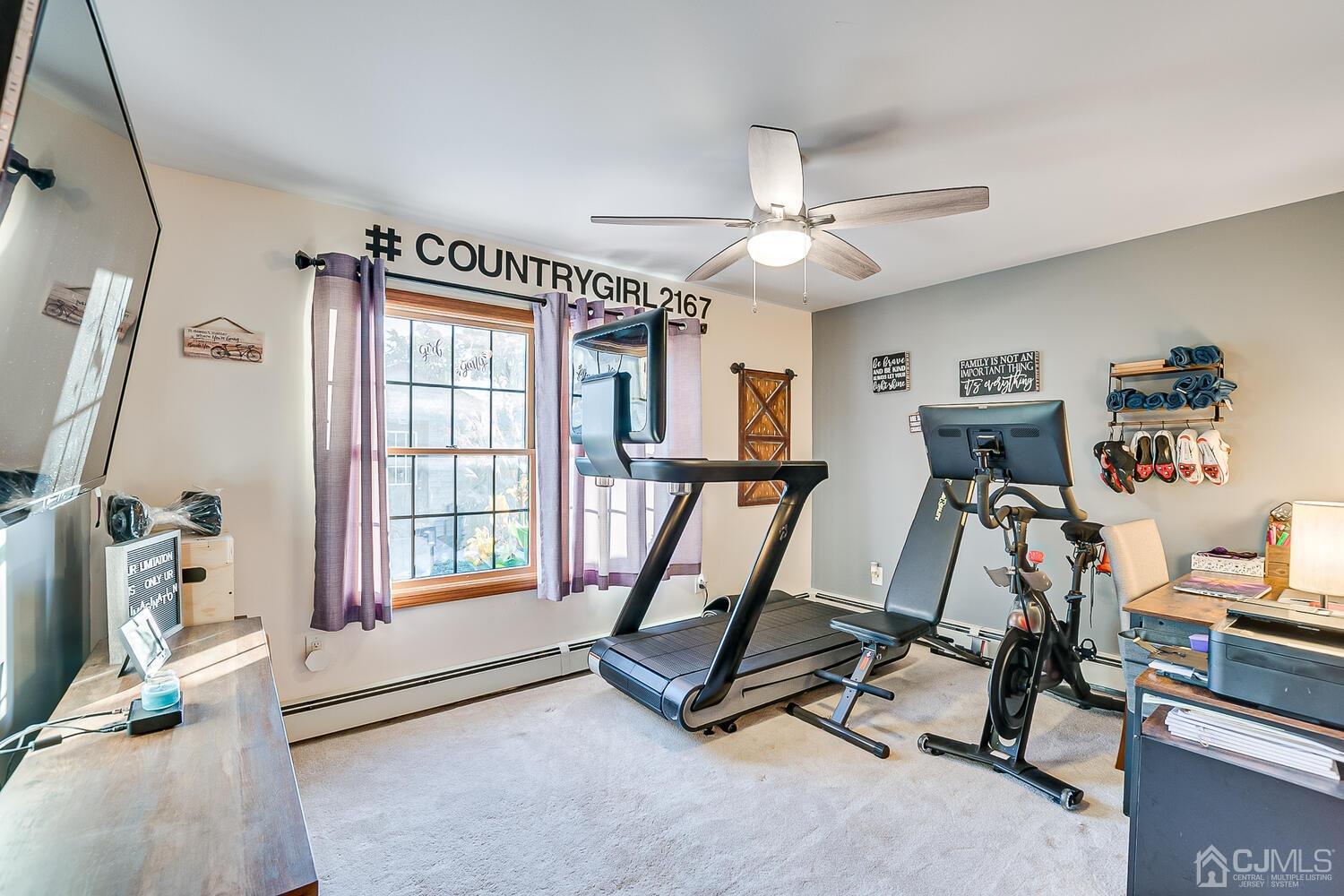 91 South Hill Road Colonia, NJ 07067 - Photo 22 of 46 a view of a room with gym equipment