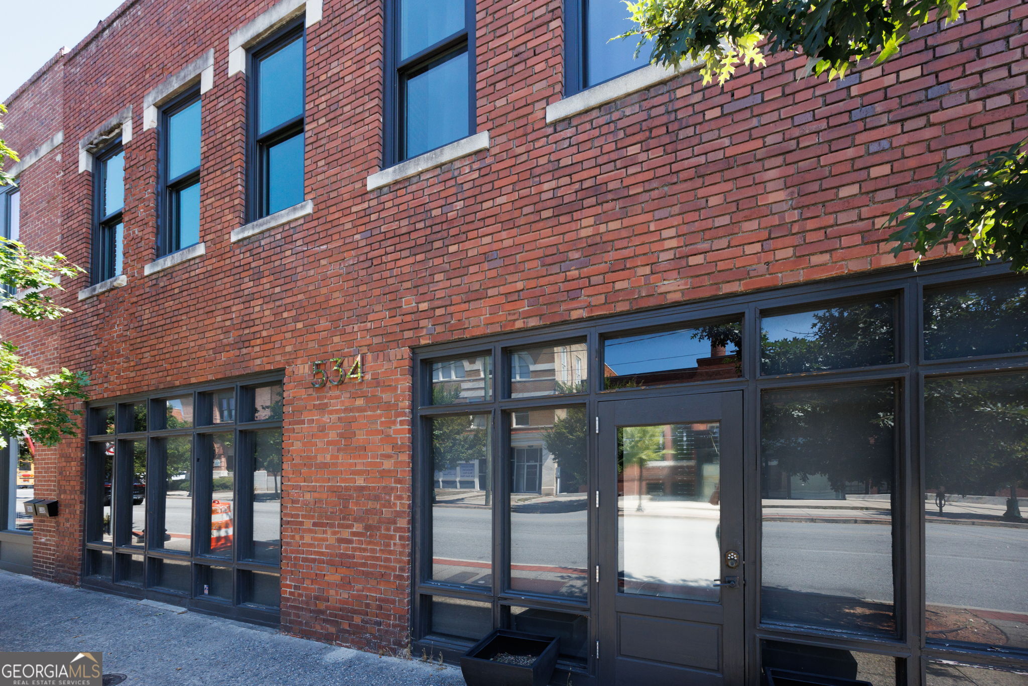 534 2nd Street Macon, GA 31201 - Photo 24 of 25 a front view of a building with glass windows