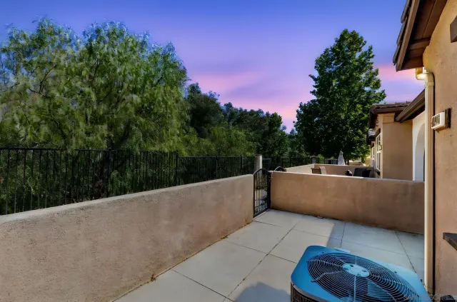 a view of outdoor space with porch and furniture