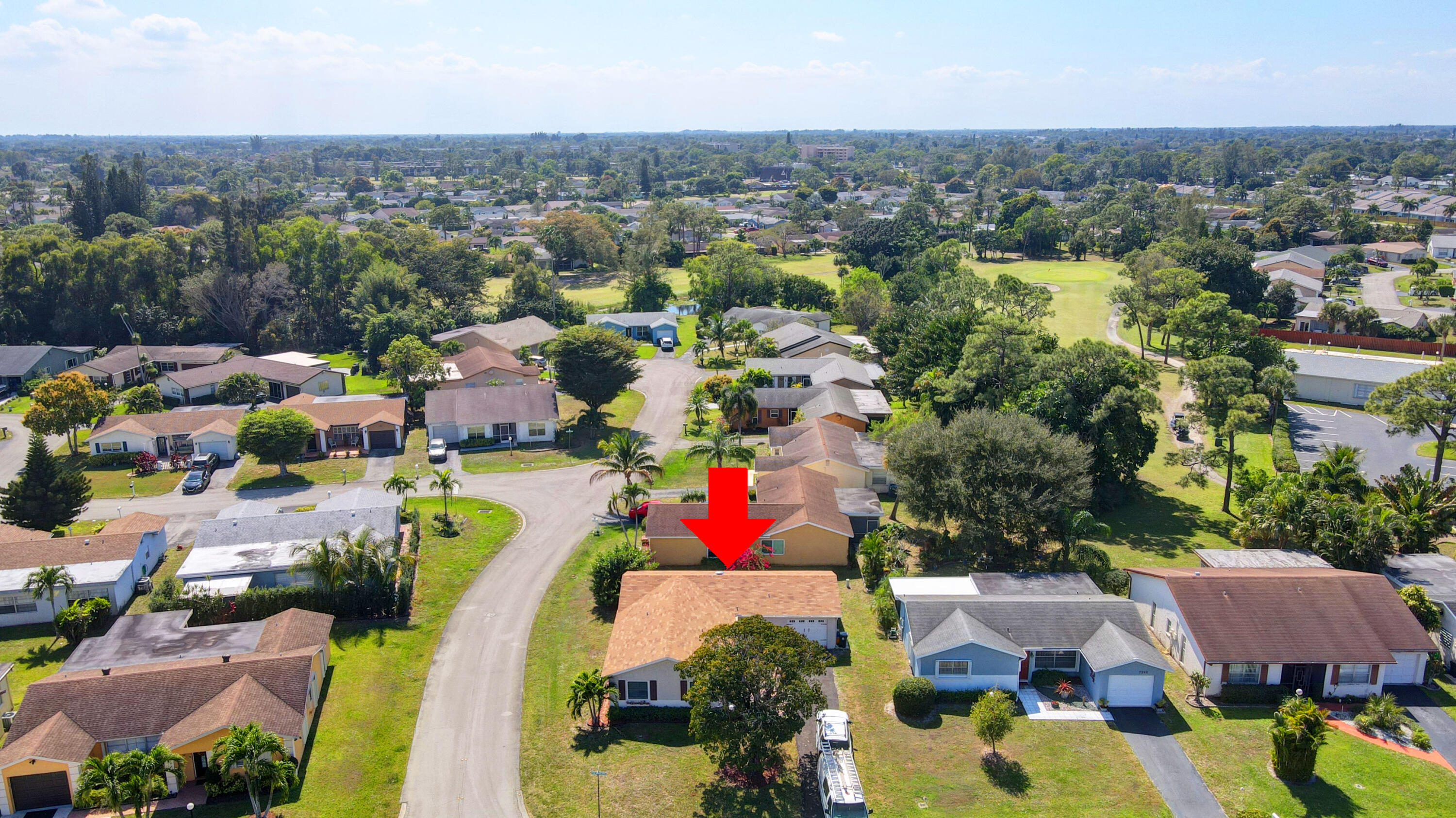 7258 Pine Manor Drive Lake Worth, FL 33467 - Photo 33 of 39 aerial view