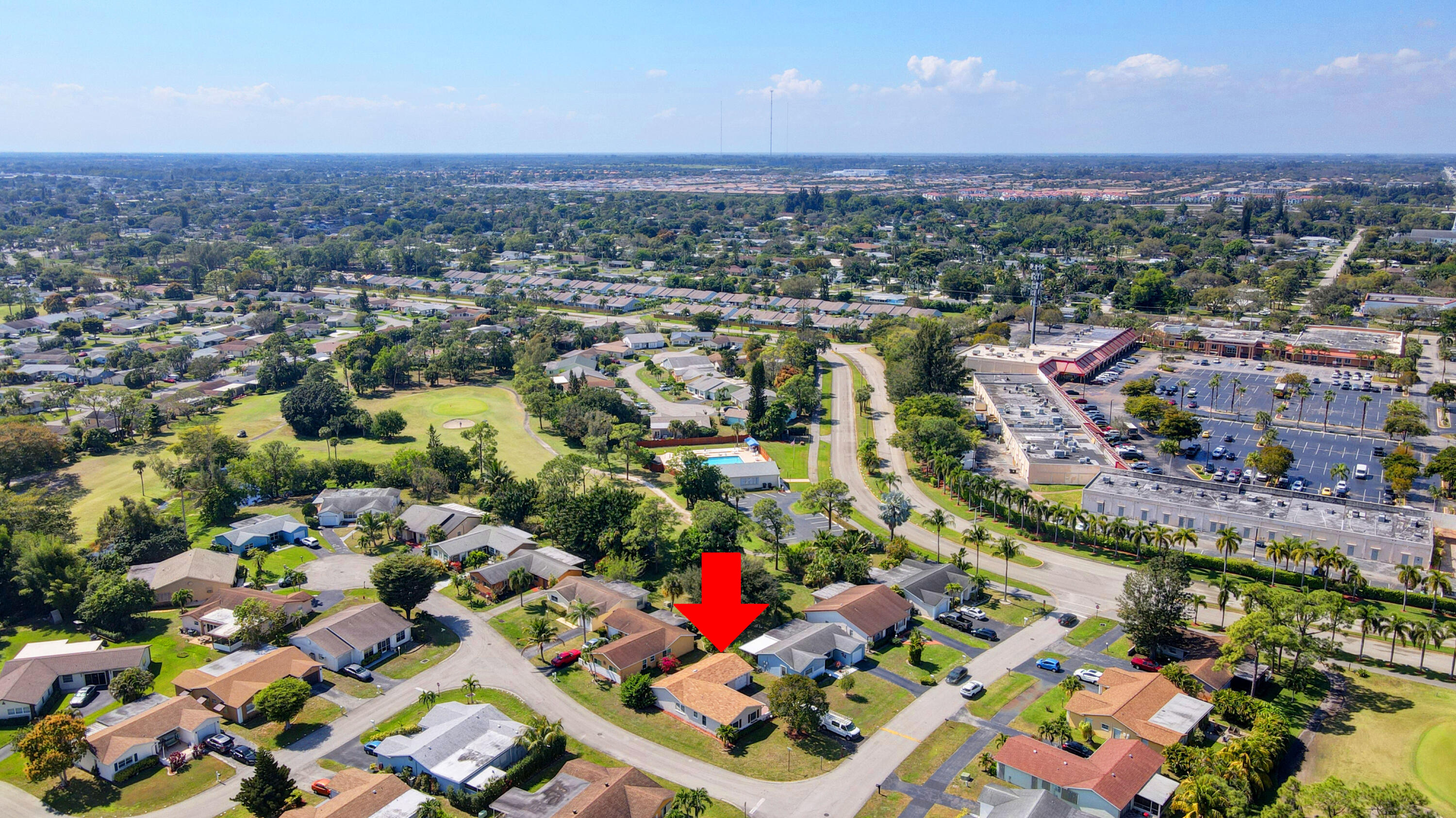 7258 Pine Manor Drive Lake Worth, FL 33467 - Photo 35 of 39 an aerial view of multiple house