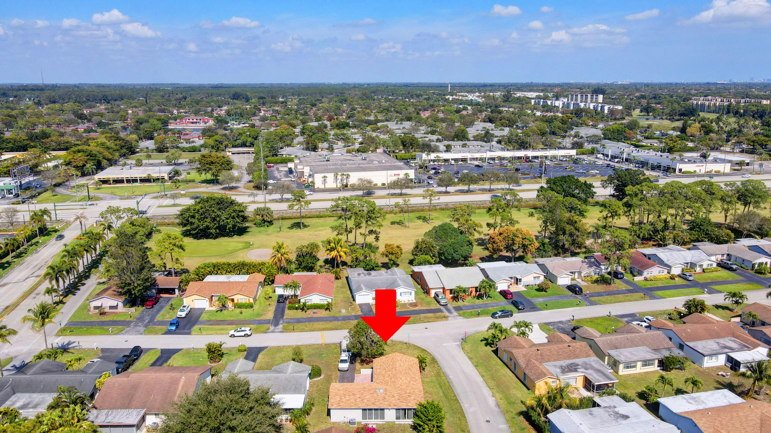 7258 Pine Manor Drive Lake Worth, FL 33467 - Photo 37 of 39 aerial view