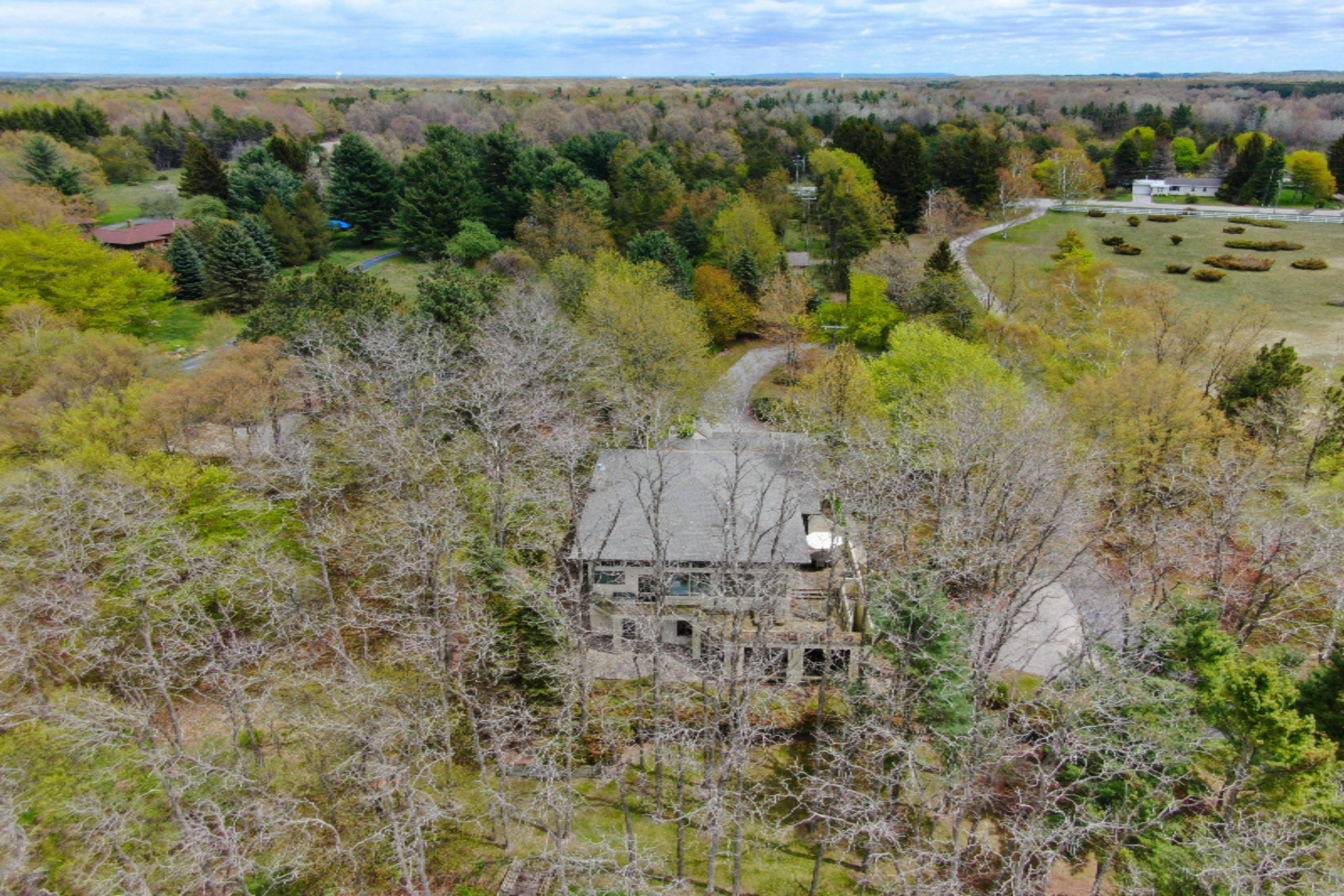 2266 Red Apple Road Manistee, MI 49660 - Photo 40 of 46 Aerial