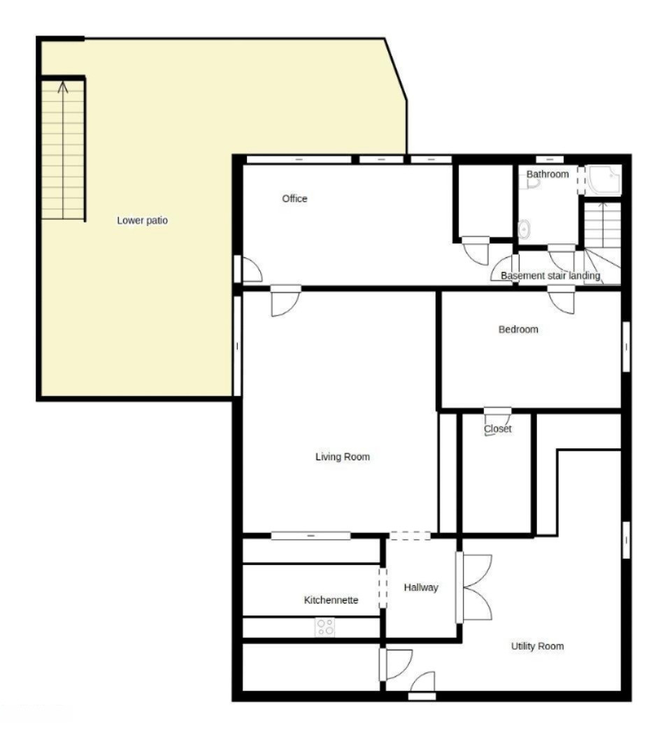2266 Red Apple Road Manistee, MI 49660 - Photo 45 of 46 Floor Plan Main Level