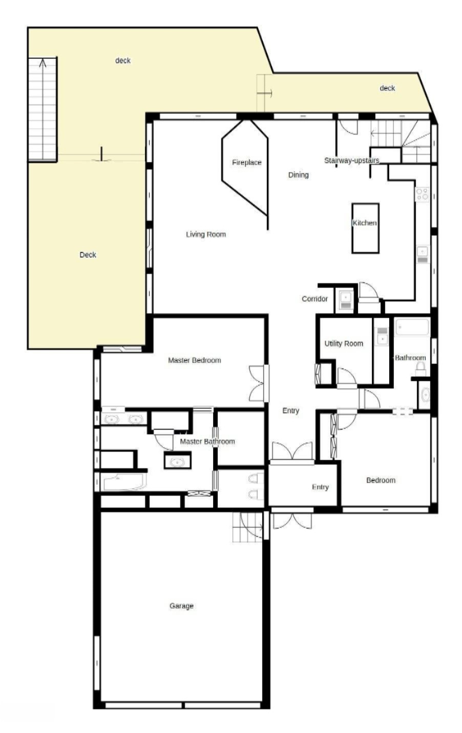 2266 Red Apple Road Manistee, MI 49660 - Photo 46 of 46 Floor Plan Lower Level