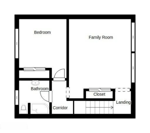 2266 Red Apple Road Manistee, MI 49660 - Photo 43 of 46 Guest House 1st floor
