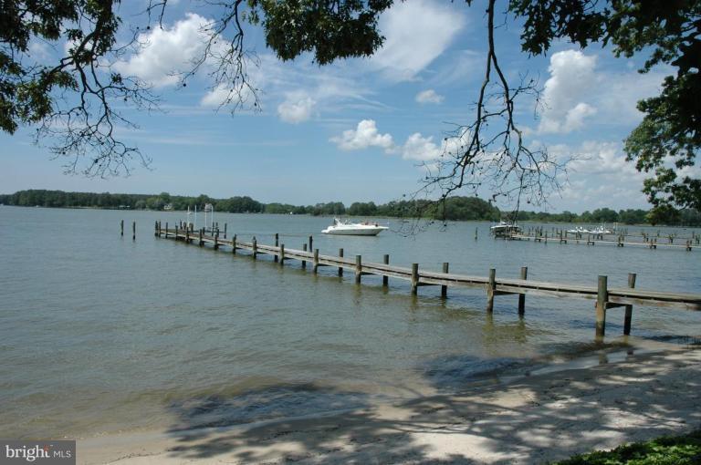 Sandy beach - a rarity in Talbot County!