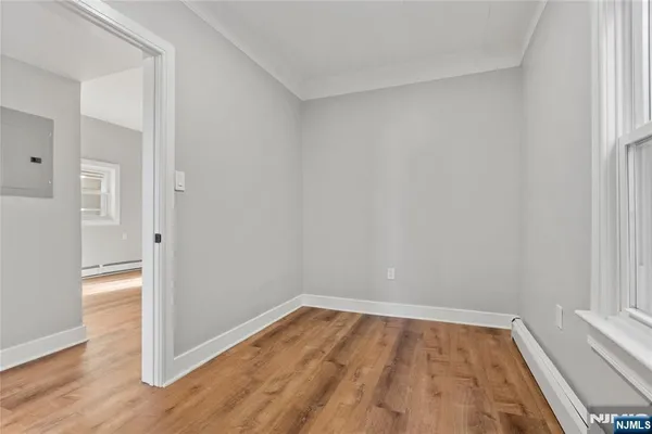 wooden floor in an empty room