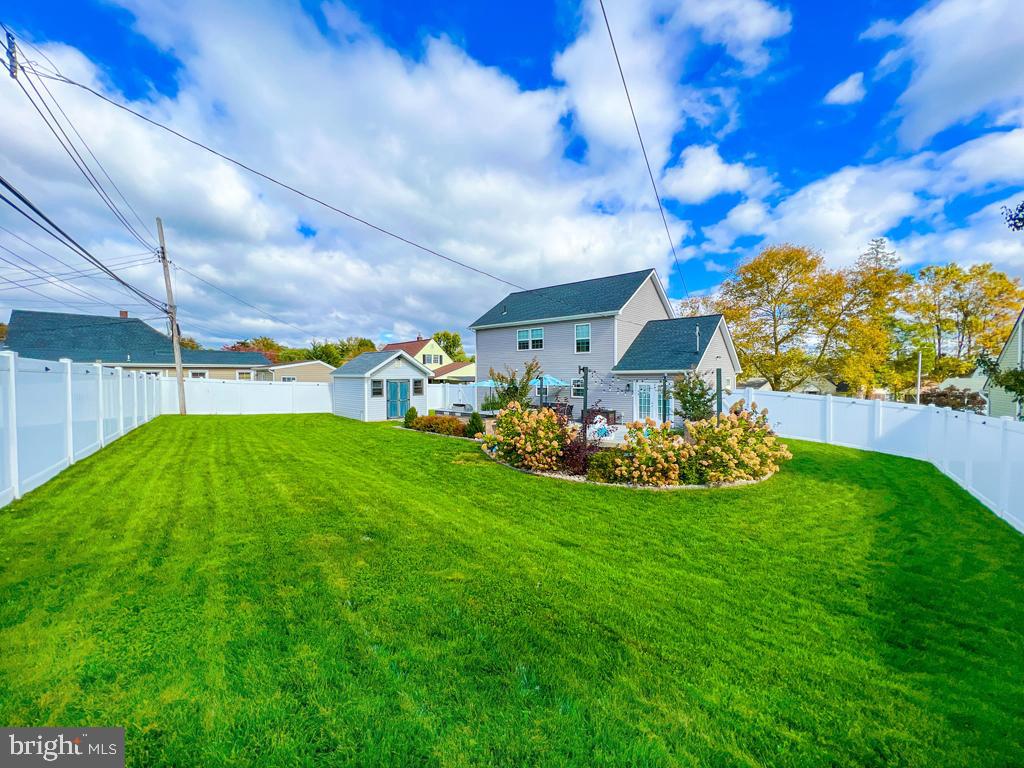 63 Red Maple Lane Levittown, PA 19055 - Photo 43 of 45 Fully Fenced with Sprinkler System