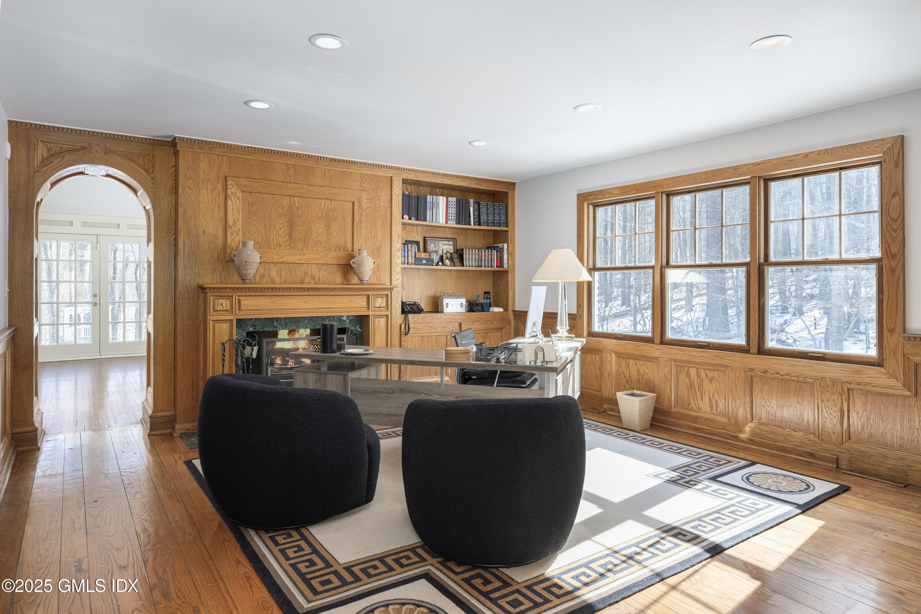 44 North Porchuck Road Greenwich, CT 06831 - Photo 16 of 61 a living room with furniture and a window