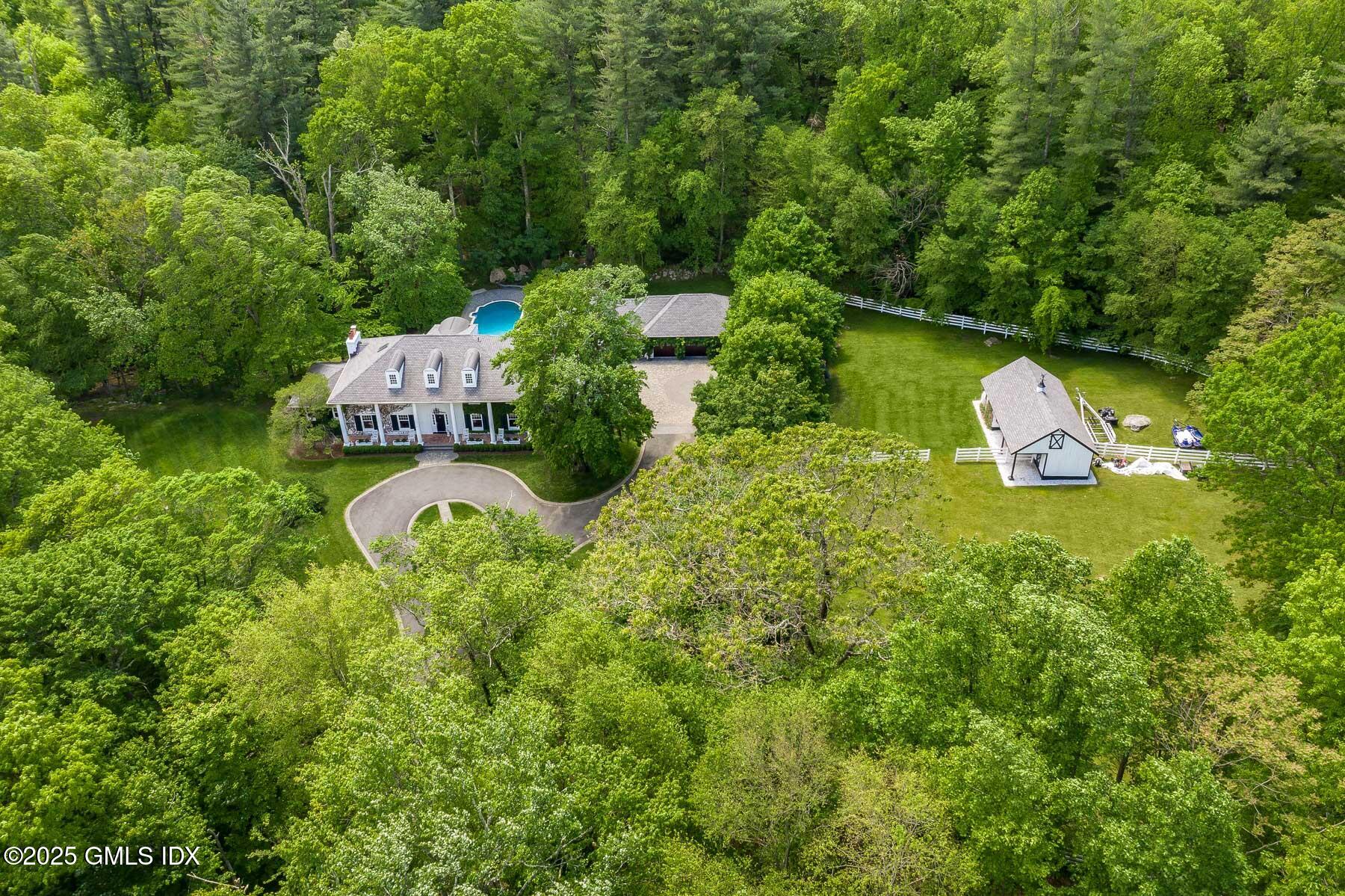 44 North Porchuck Road Greenwich, CT 06831 - Photo 39 of 61 Ariel View