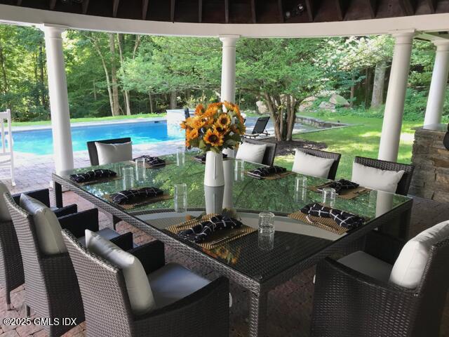 44 North Porchuck Road Greenwich, CT 06831 - Photo 48 of 61 Pool House Patio