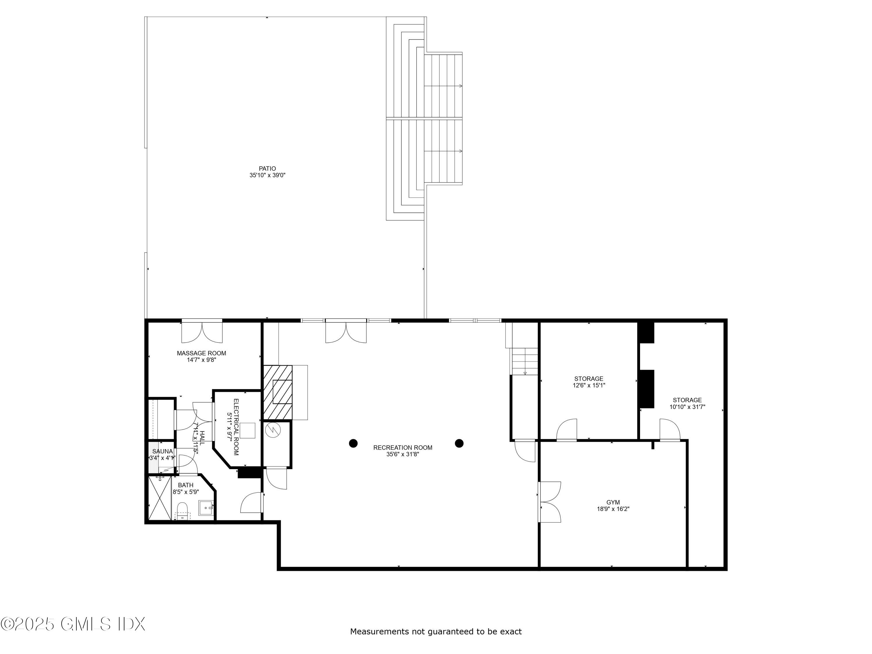 44 North Porchuck Road Greenwich, CT 06831 - Photo 61 of 61 a picture of a floor plan