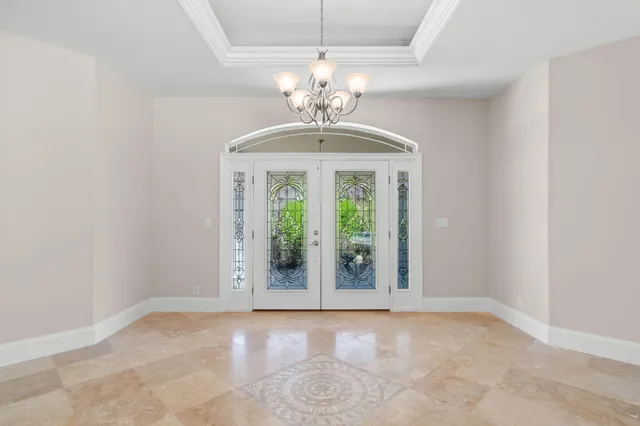a view of a livingroom with a flat screen tv