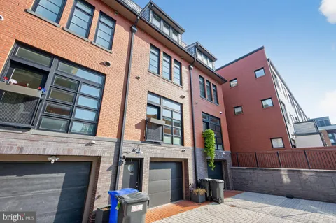 a picture of a bench in front of a door