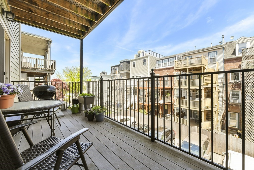 264 Athens Street, Unit 5 Boston, MA 02127 - Photo 15 of 18 a view of balcony with furniture