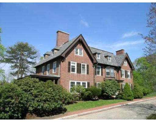 46 Welch Road Brookline, MA 02445 - Photo 15 of 15 a front view of a house with a yard