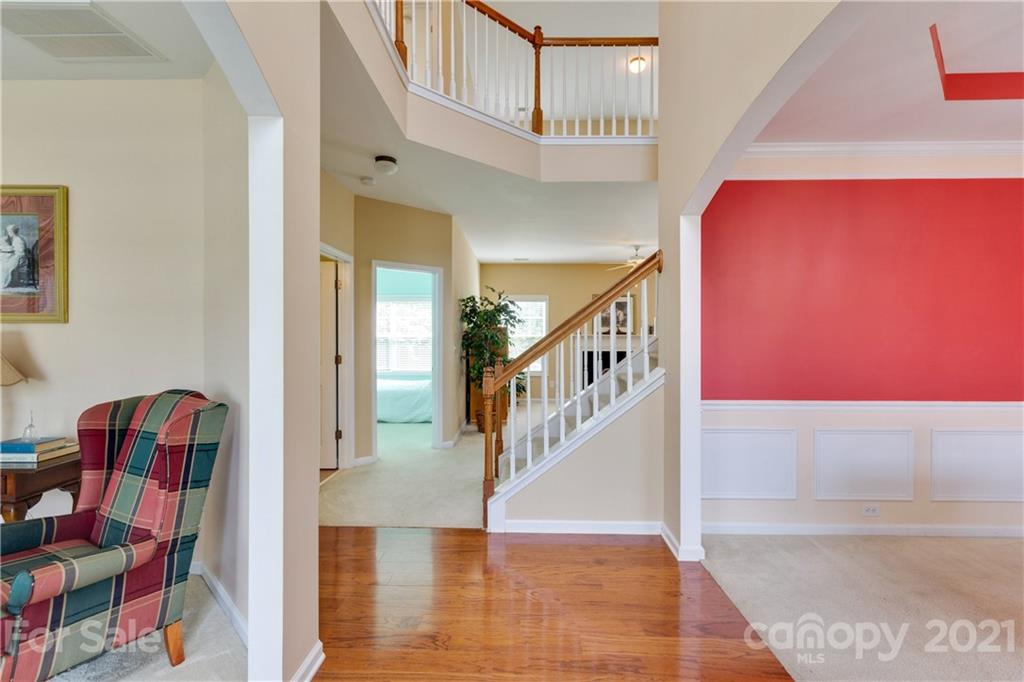 2007 Potomac Road Indian Trail, NC 28079 - Photo 2 of 29 a view of entryway and hall with wooden floor