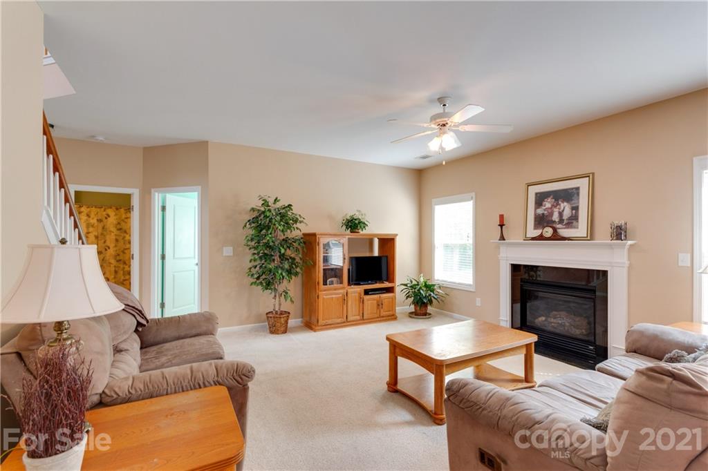 2007 Potomac Road Indian Trail, NC 28079 - Photo 6 of 29 a living room with furniture and a fireplace
