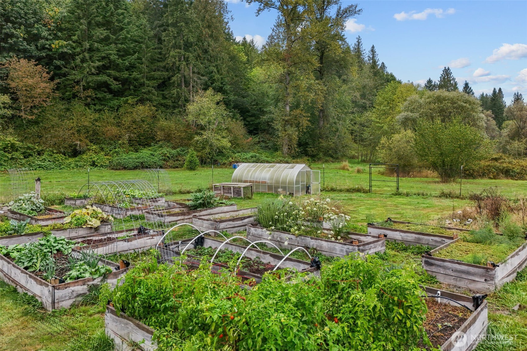 13314 Yeager Road Monroe, WA 98272 - Photo 34 of 40 a view of a garden with a lake