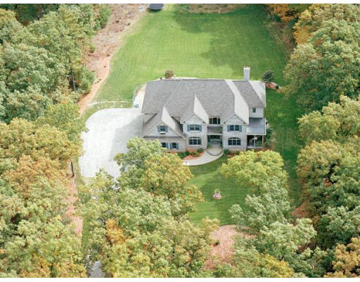 306 Old Littleton Road Harvard, MA 01451 - Photo 1 of 1 an aerial view of a house with a yard