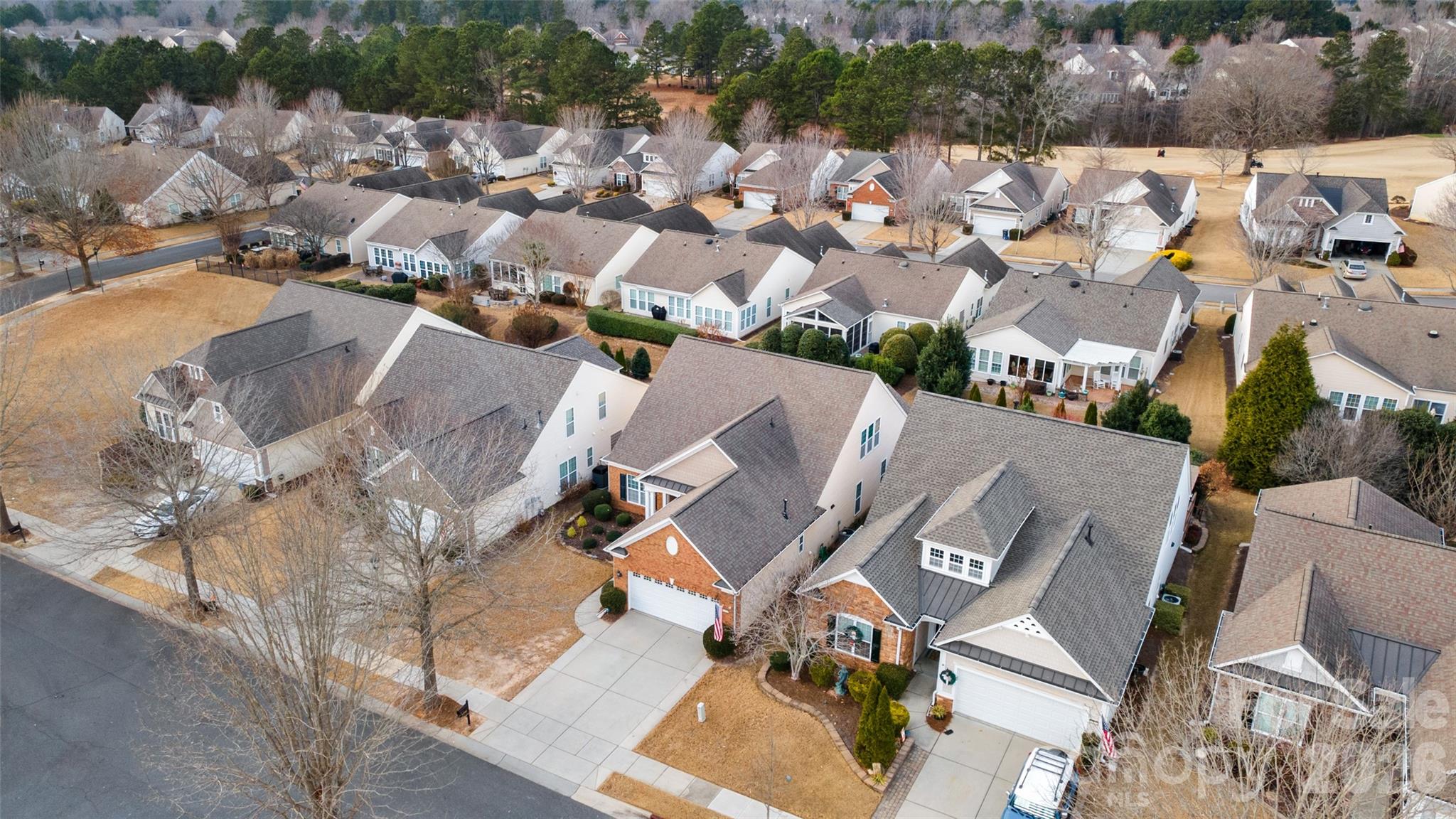 52538 Winchester Street Fort Mill, SC 29707 - Photo 36 of 48 an aerial view of a city with lots of residential buildings