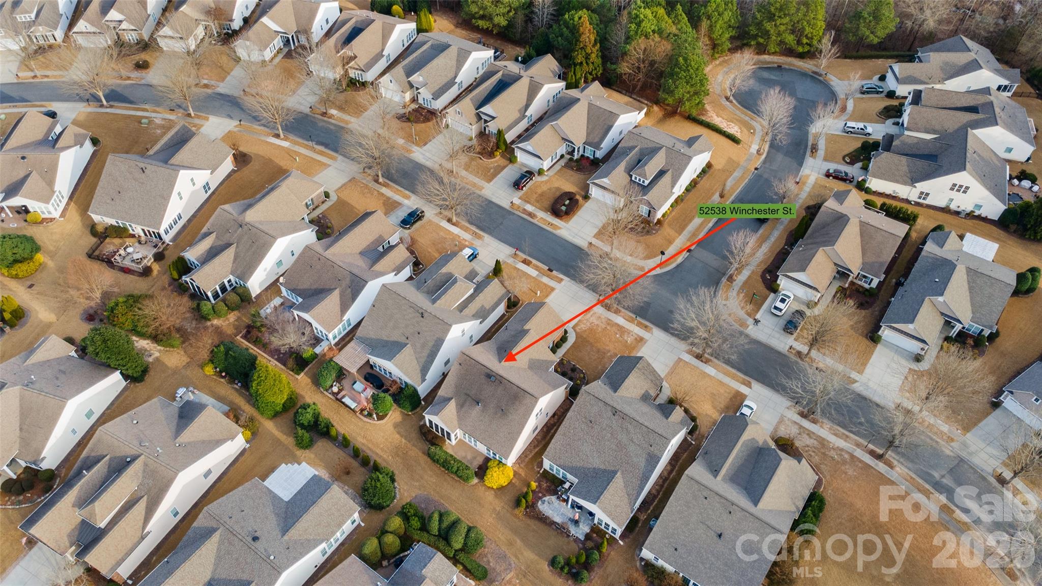 52538 Winchester Street Fort Mill, SC 29707 - Photo 37 of 48 an aerial view of a residential apartment building with parking