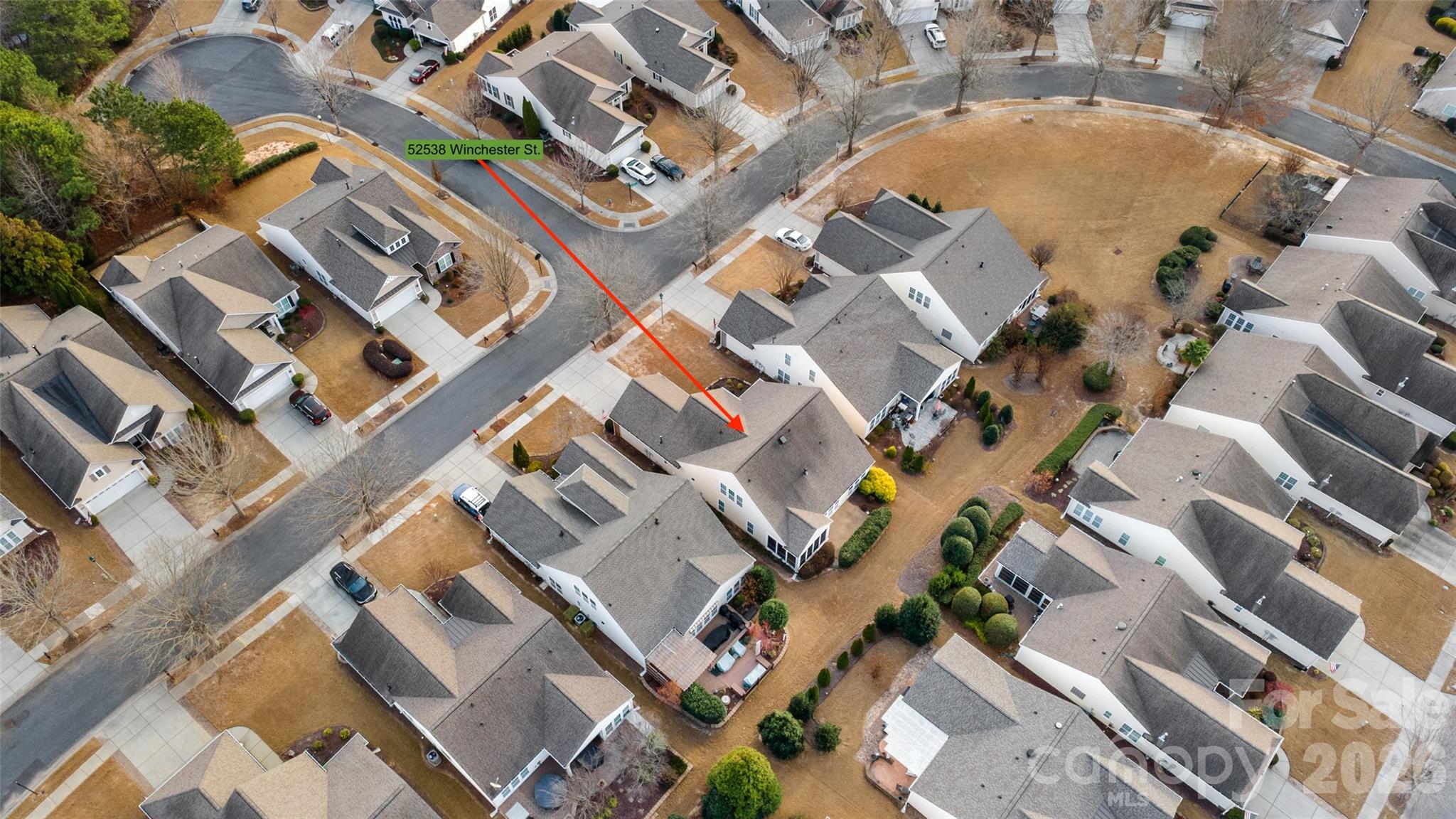 52538 Winchester Street Fort Mill, SC 29707 - Photo 38 of 48 an aerial view of a house