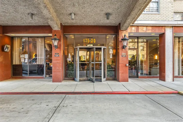 a view of a entryway door